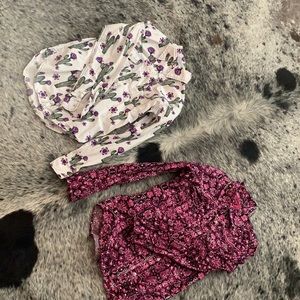 2 cowgirl hardware Button up shirts